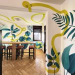 mural sa biljnim motivima - kancelarija beograd (5)