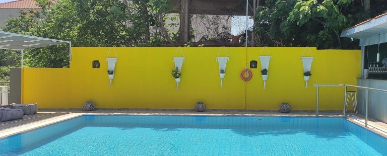 prazan zid pre oslikanog murala